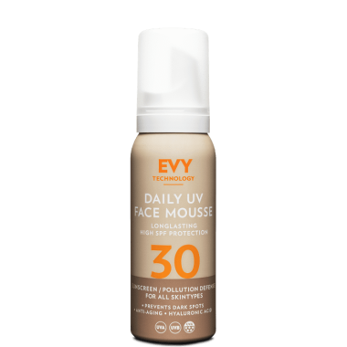 Protector Solar DAILY UV FACE MOUSSE SPF 30 EVY