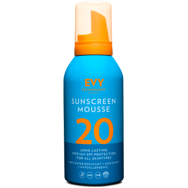 Protector Solar SUNSCREEN MOUSSE SPF 20 EVY