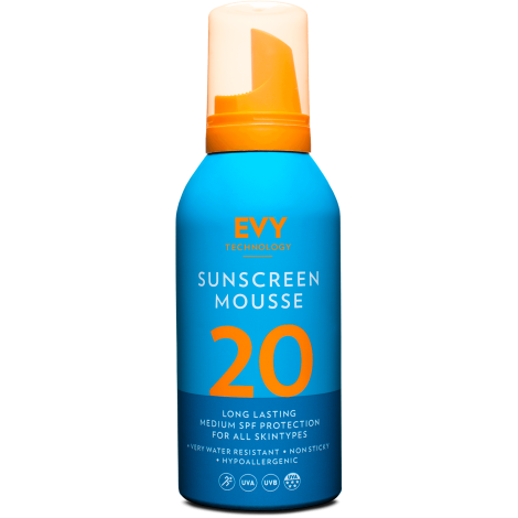 Protector Solar SUNSCREEN MOUSSE SPF 20 EVY