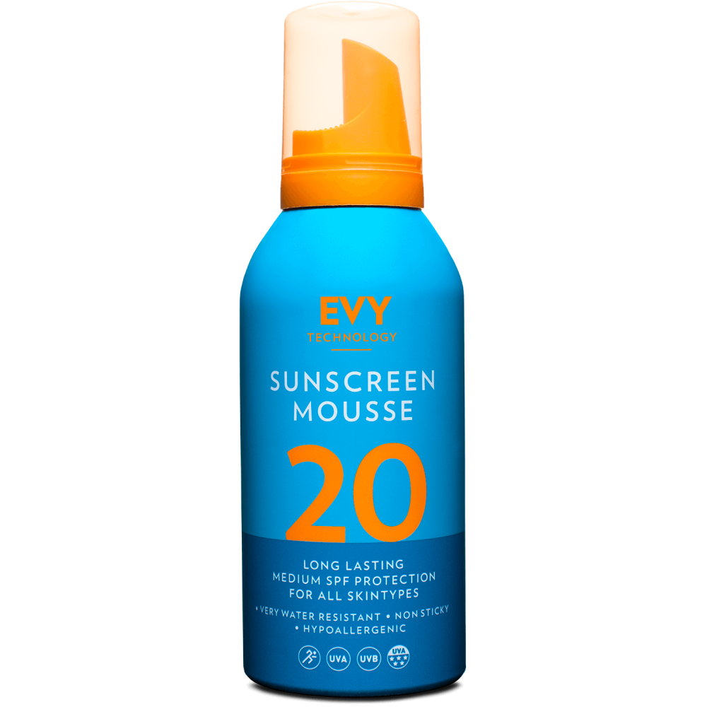 Protector Solar SUNSCREEN MOUSSE SPF 20 EVY