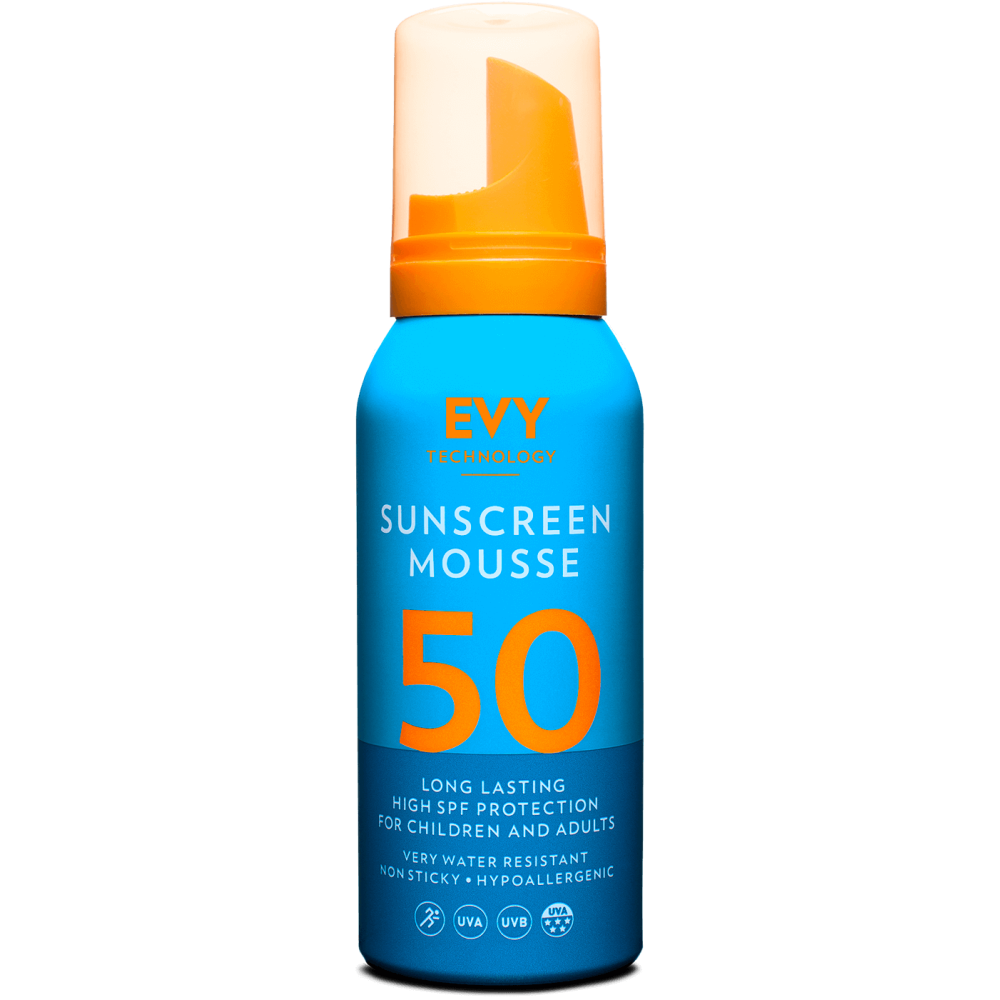 Protector Solar SUNSCREEN MOUSSE SPF50 EVY