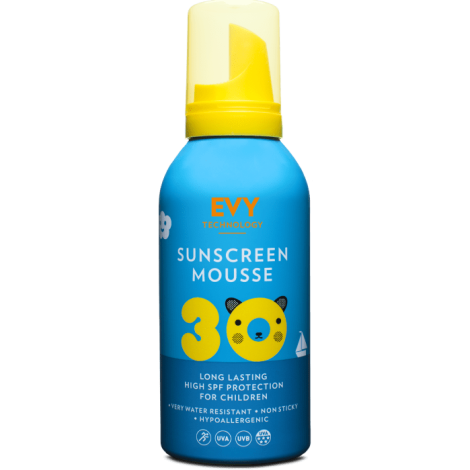 Protector Solar SUNSCREEN MOUSSE NIÑOS/AS SPF 30 EVY