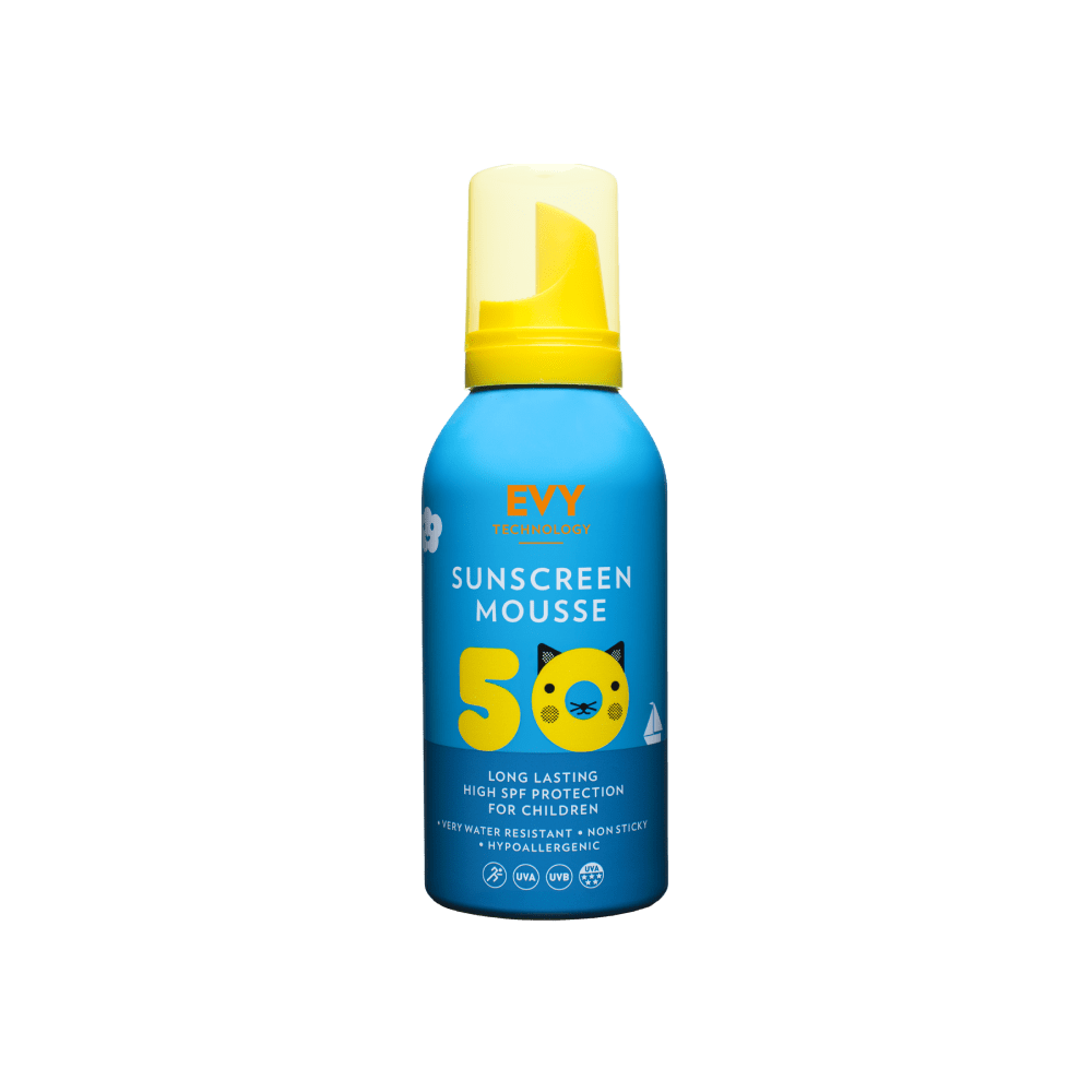 Protector Solar SUNSCREEN MOUSSE NIÑOS/AS SPF 50 EVY